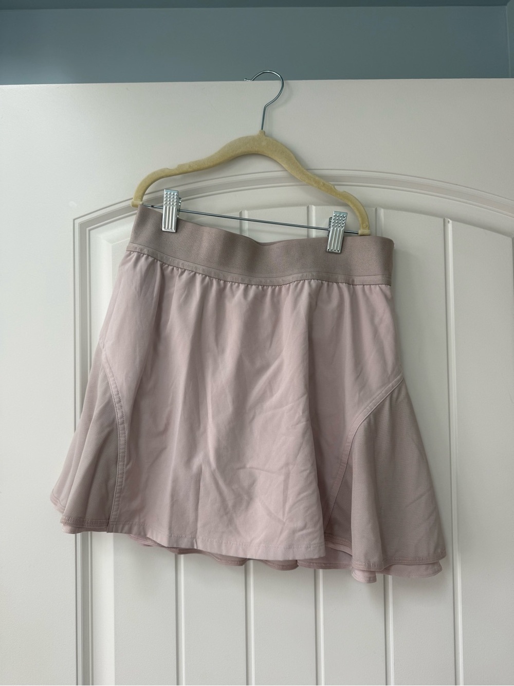 lululemon athletica Light Pink Flare Tennis Skirt